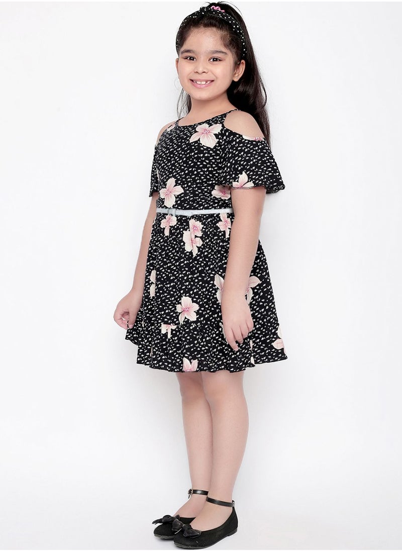 THE VANCA - Kids Floral Print Dress - Image 1