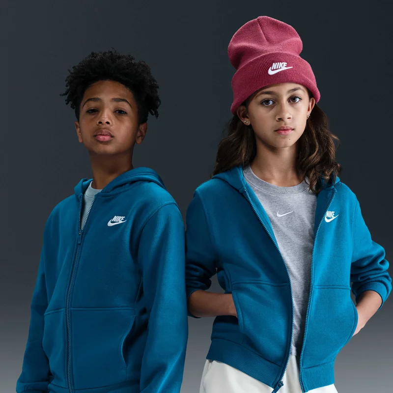 Nike Kids' Sportswear Club Fleece Full-Zip Hoodie