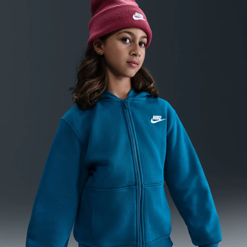 Nike Kids' Sportswear Club Fleece Full-Zip Hoodie