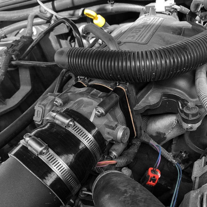 Hooke Road 3.8L V6 Engine Throttle Body Spacer for Jeep JK Wrangler 2007 2008 2009 2010 2011 - Image 2