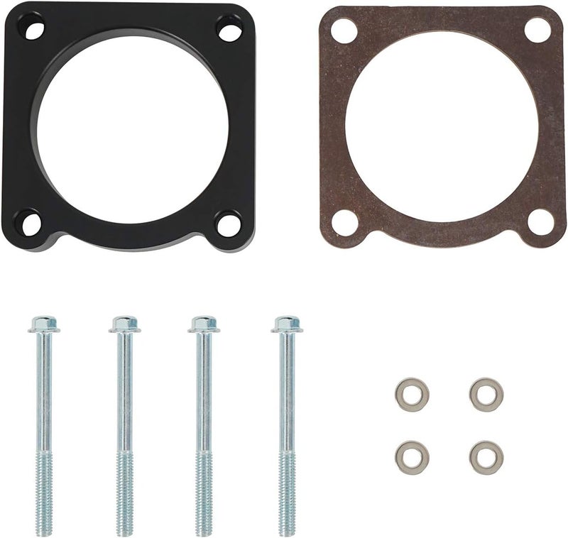 Hooke Road 3.8L V6 Engine Throttle Body Spacer for Jeep JK Wrangler 2007 2008 2009 2010 2011 - Image 4
