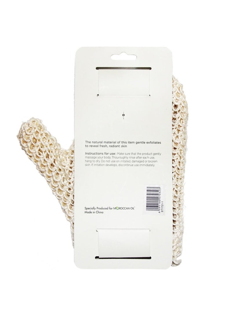Moroccan Oil Sisal Bath Mitt Luffa - Image 2