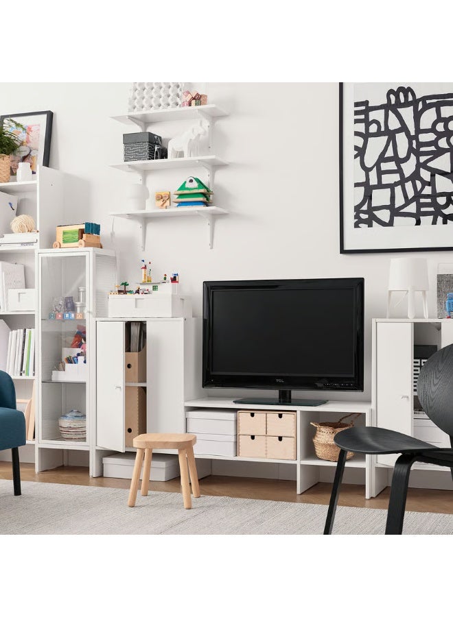 Selecto Hub TV Bench, Capacity 32kg White, 90 x 35 x 40 cm - Image 5