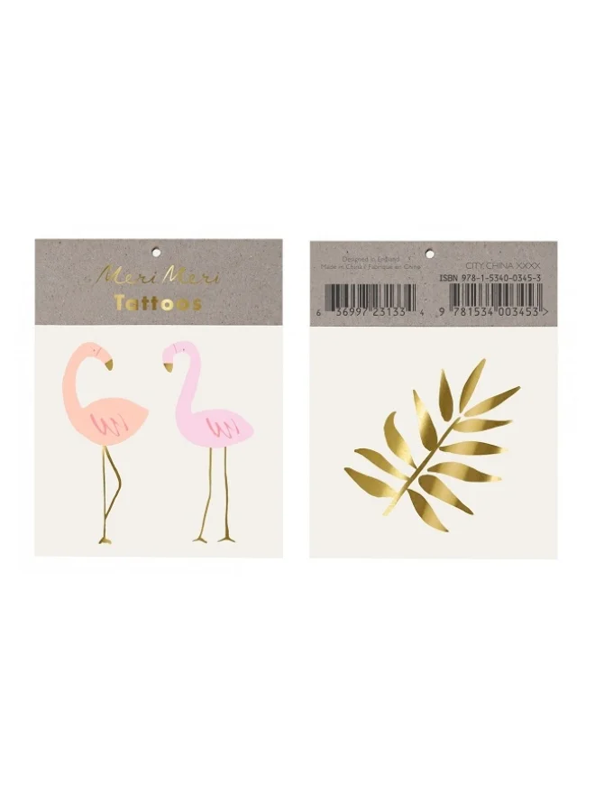 Meri Meri Flamingo Tattoos