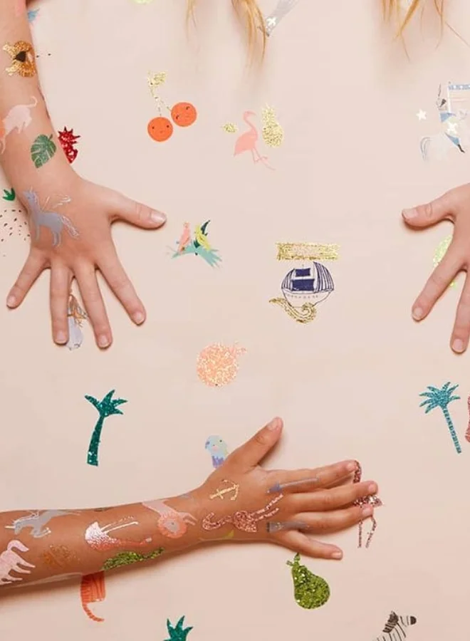 Meri Meri Flamingo Tattoos