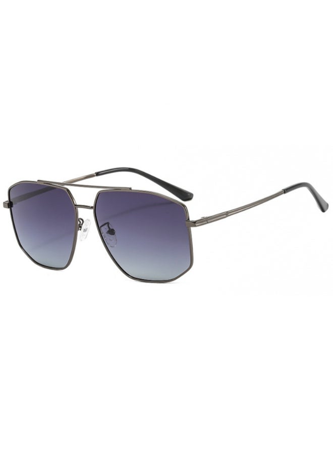 ZESITH Full Frame Polygonal HD Polarized Sunglasses, Fashion Outdoor Driving Glasses - Image 1