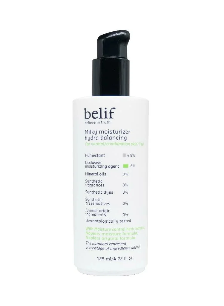 belif Milky Moisturizer Hydra Balance Lotion - Believe