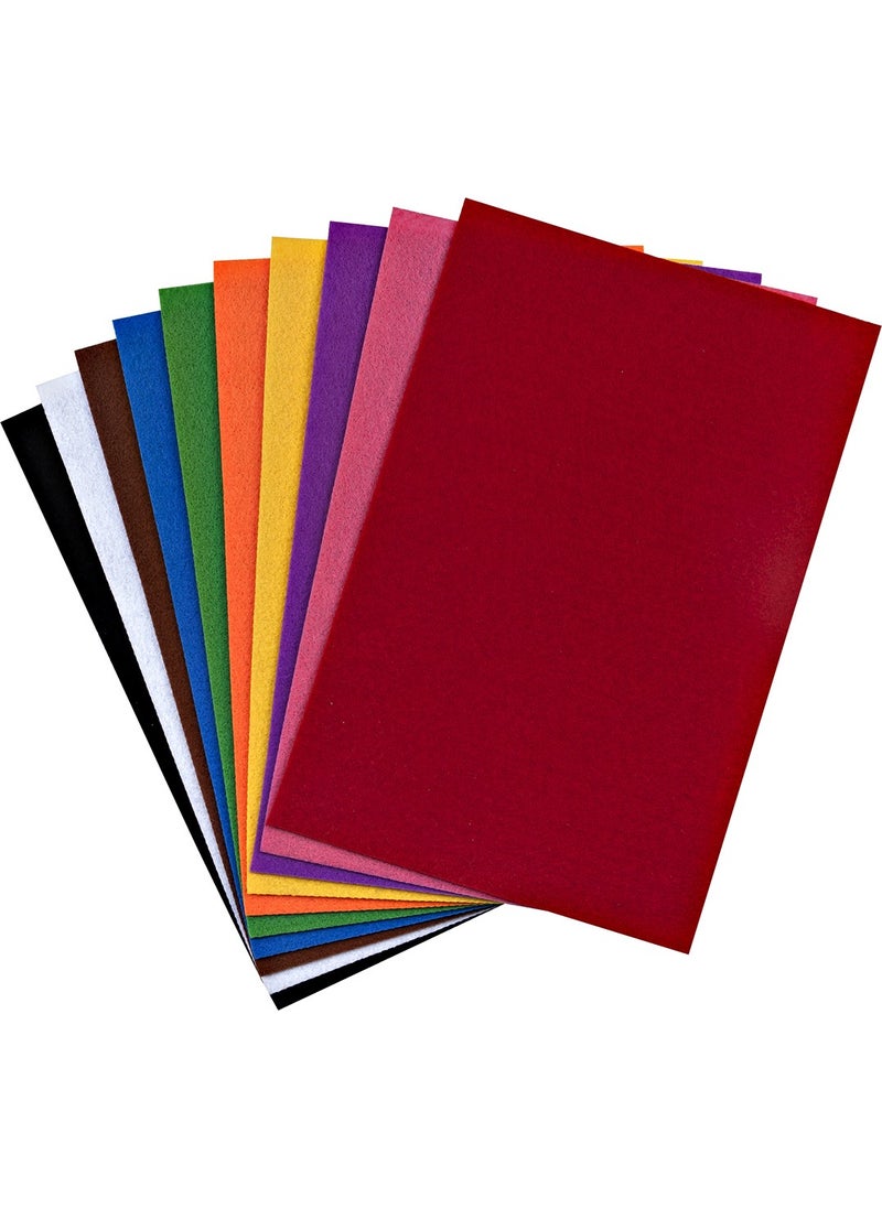 NOVA - Color Nc-4210 Mixed Felt 50x70 Pk of 10 - Image 1