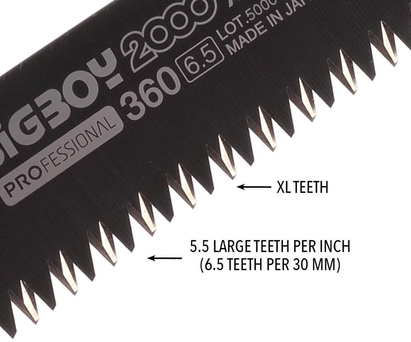 Silky Professional Bigboy 2000 360mm XL Teeth Outback Edition Replacement Blade Only (755-36) - Image 3