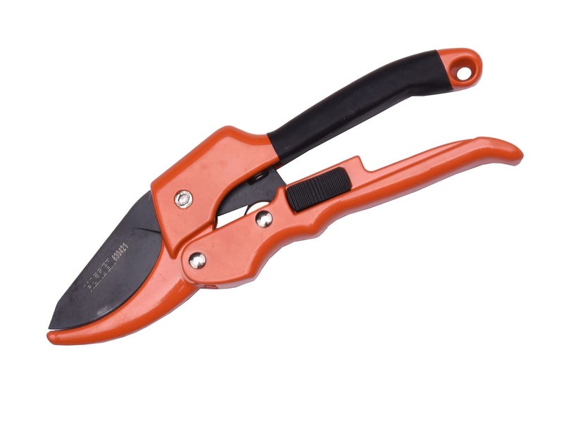 Harden 8" (200mm) Garden Pruner, SK5 Steel Blade, Designed to Cut 1.5 cm Diameter Wood, One-Handed Safety Lock - 630421 - Image 1