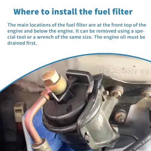 OXCANO Gasoline Fuel Filter 16010-ST5-931 16010-ST5-E02 High Performance Compatible with 1988-2004 Honda Civic Accord Prelude CR-V Odyssey Acura Integra CL EL RL TL Fuel Injected Gasoline Engines PF-1200 - Image 5