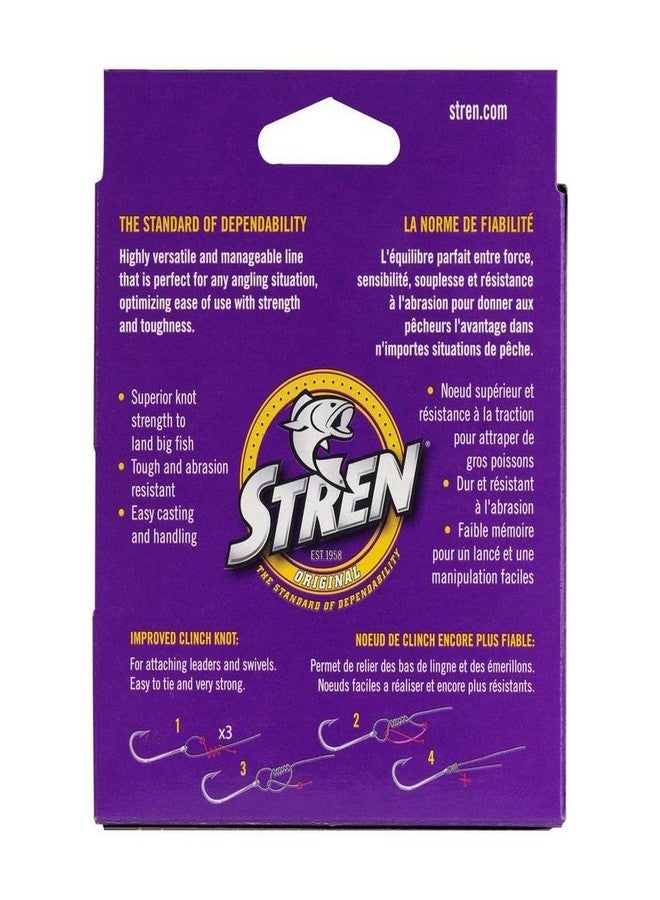 Stren خيط صيد أحادي الشعيرة أصلي من سترين - Image 5