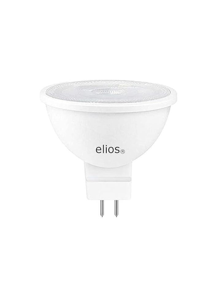 Elios - LED bulb with frosted glass, white or yellow (set of 3) from Elios GU5.3 - Image 1