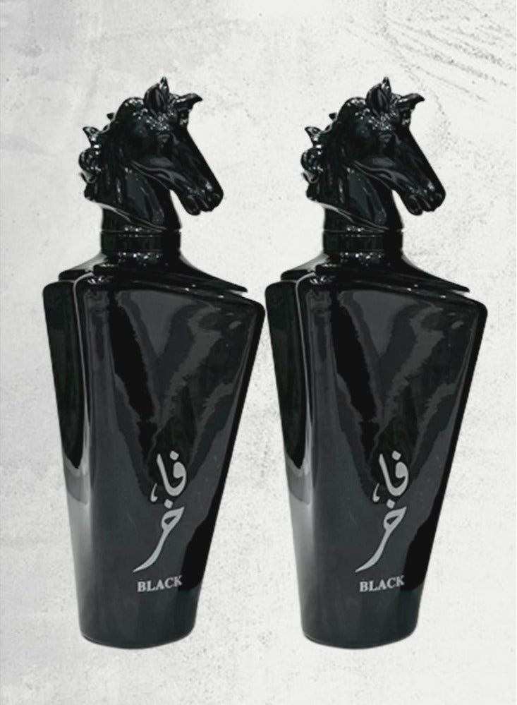 بلاك ايديشن 2 قطع عطر فاخر بلاك ايديشن 100 مل - Image 1