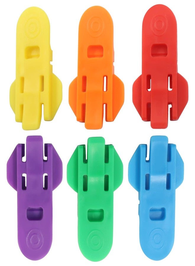 SOVNSG 6 PCS Manual Can Opener, Colorful Drink Can Protector Cap Leakproof Soda Top Ring Opener Tool,Plastic Shields Can Openers for Aluminum Beverage - Image 2