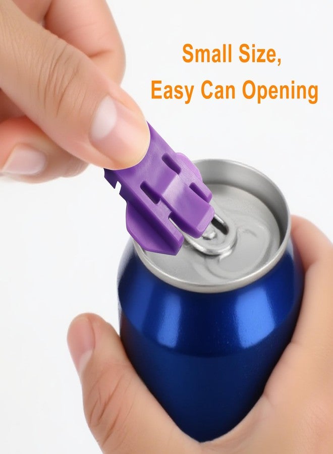 SOVNSG 6 PCS Manual Can Opener, Colorful Drink Can Protector Cap Leakproof Soda Top Ring Opener Tool,Plastic Shields Can Openers for Aluminum Beverage - Image 5