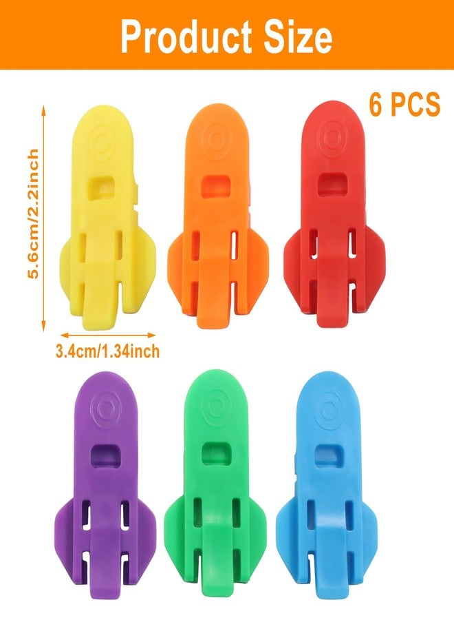 SOVNSG 6 PCS Manual Can Opener, Colorful Drink Can Protector Cap Leakproof Soda Top Ring Opener Tool,Plastic Shields Can Openers for Aluminum Beverage - Image 3