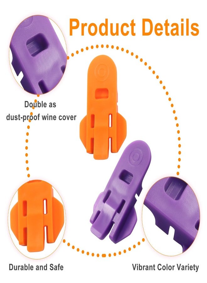 SOVNSG 6 PCS Manual Can Opener, Colorful Drink Can Protector Cap Leakproof Soda Top Ring Opener Tool,Plastic Shields Can Openers for Aluminum Beverage - Image 4