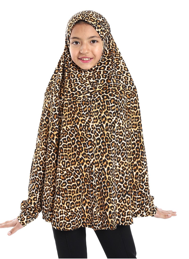 Caesar Prayer Veil For Girls With Long Sleeves  - Image 1