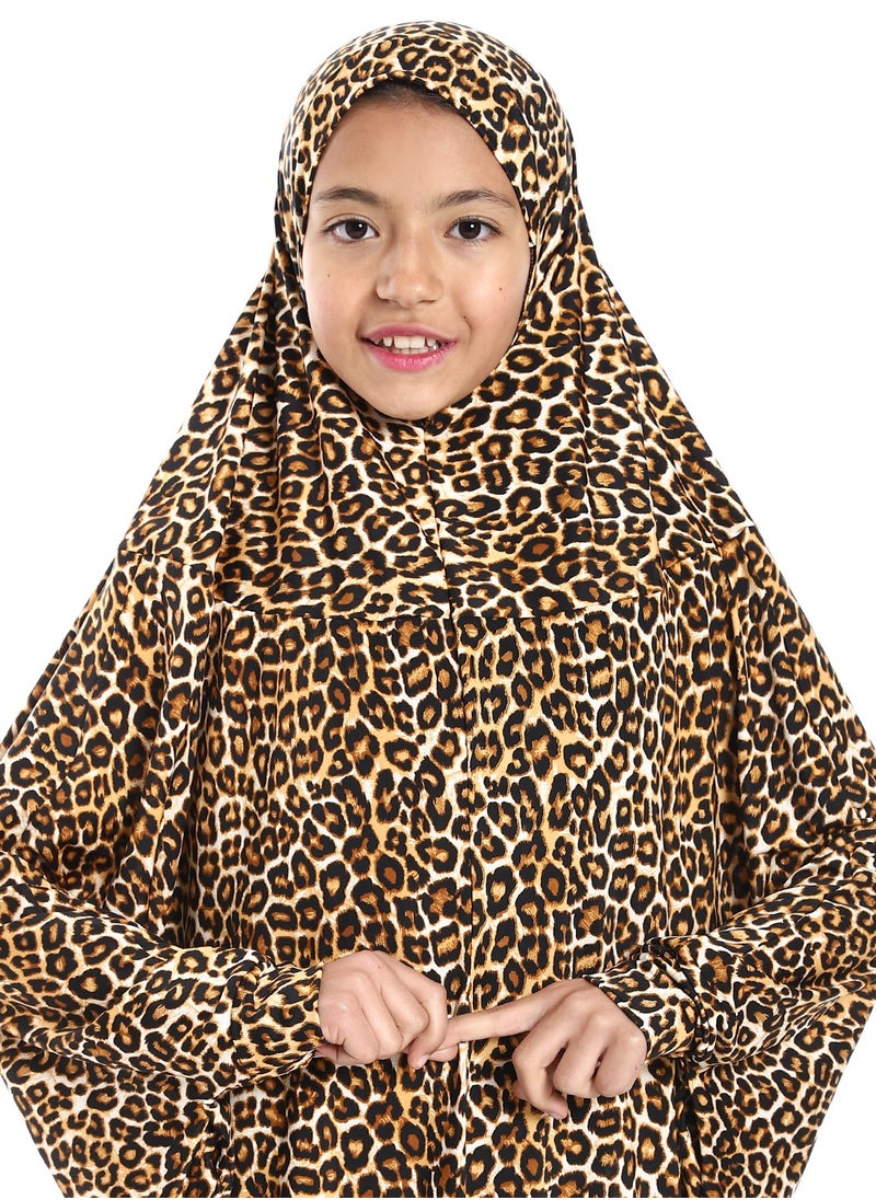 Caesar Prayer Veil For Girls With Long Sleeves  - Image 3