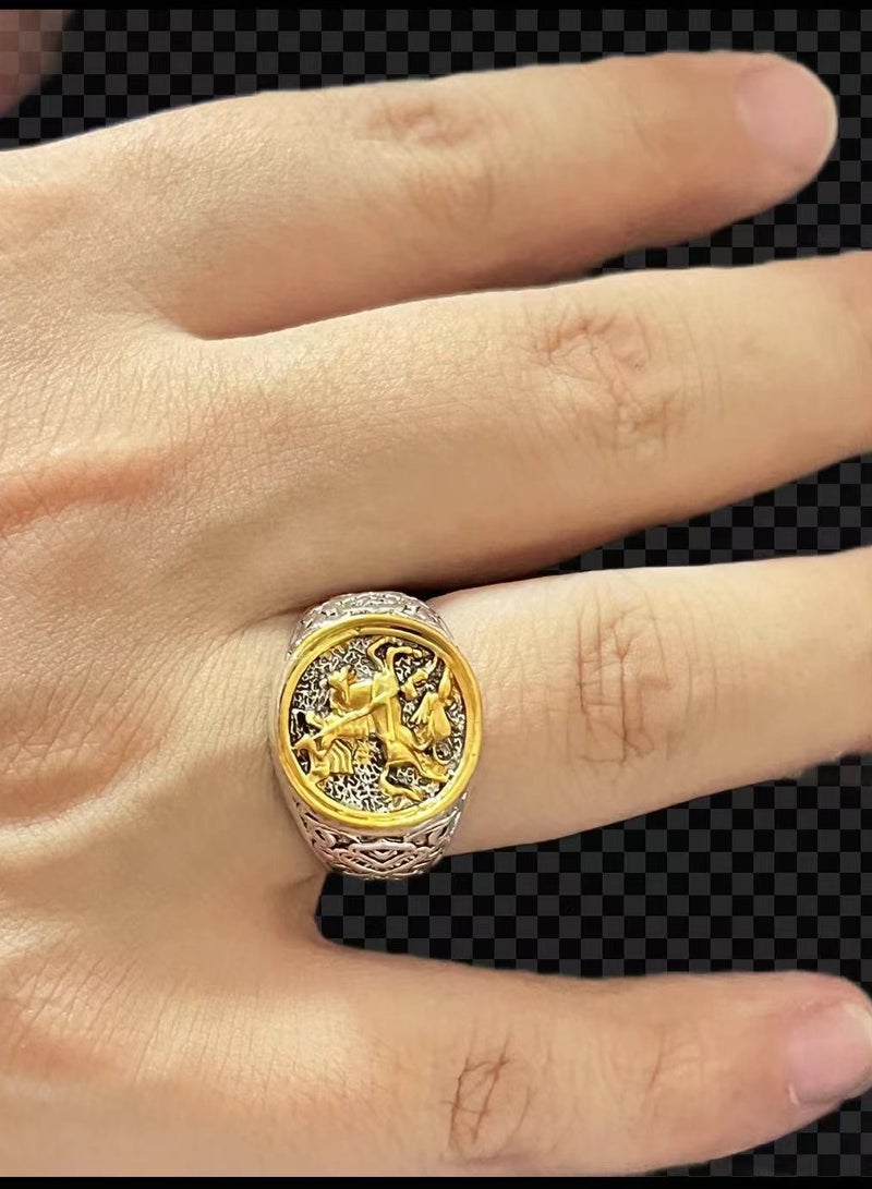 Fashion Vintage Men Ring - Image 3