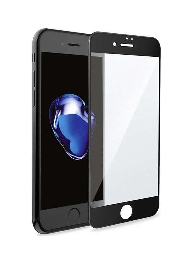 4D Tempered Glass Screen Protector For Apple iPhone 7 Plus/8 Plus Clear/Black