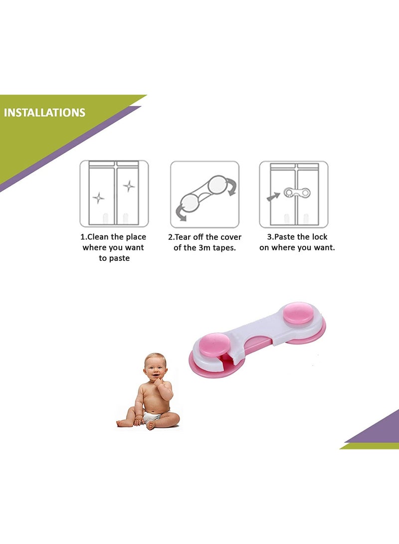 Multifunction Child Safety Lock - 4 Piece - Image 5