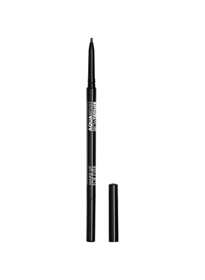 MAKE UP FOR EVER Aqua Resist Brow Definer - 40 Medium Brown - Image 1