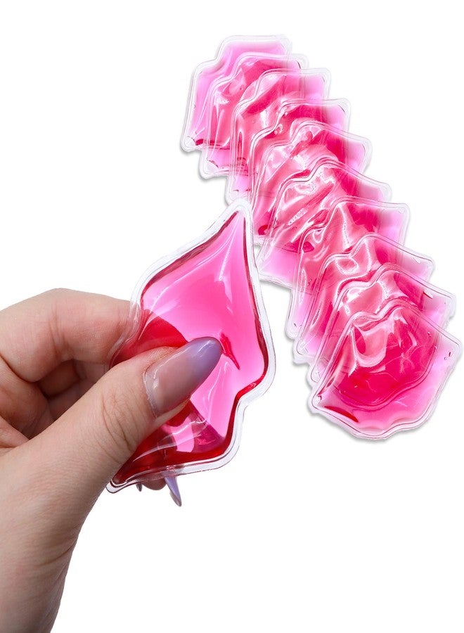 Deyuoau Reusable Lip Ice Packs for Swelling Relief – Cold Compress for Lips, Post-Procedure Recovery, and Soothing Comfort (10PCS, Soft Gel Design - Image 5