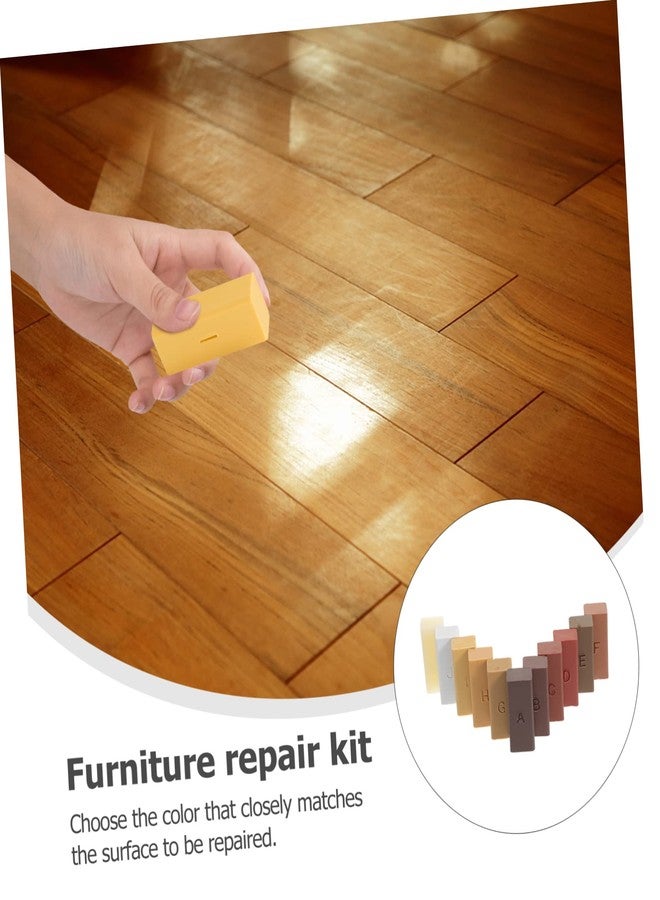 DOITOOL Wood Wax Filler Sticks Furniture Hardwood Laminate Lvp Luxury Vinyl Flooring Filler Floor Restorer Scratches Crack Holes Tables, Desks, Cabinets, Stairs - Image 4
