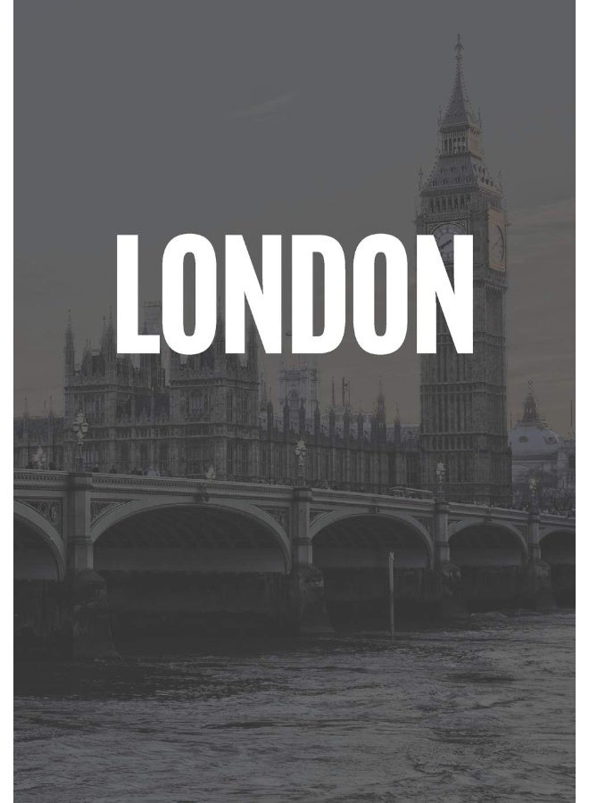 London: A decorative book for coffee tables, end tables, bookshelves and interior design styling: Stack city decor books to add design to any room: ... your own home or as a gift. (CITY FASHION) - Image 1