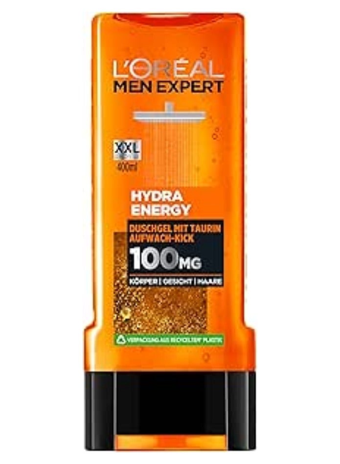 لوريال باريس لوريال مان إكسبيرت هيدرا إنرجي ويك أب إفكت توراين شوور مقاس كبير جدًا - Image 1