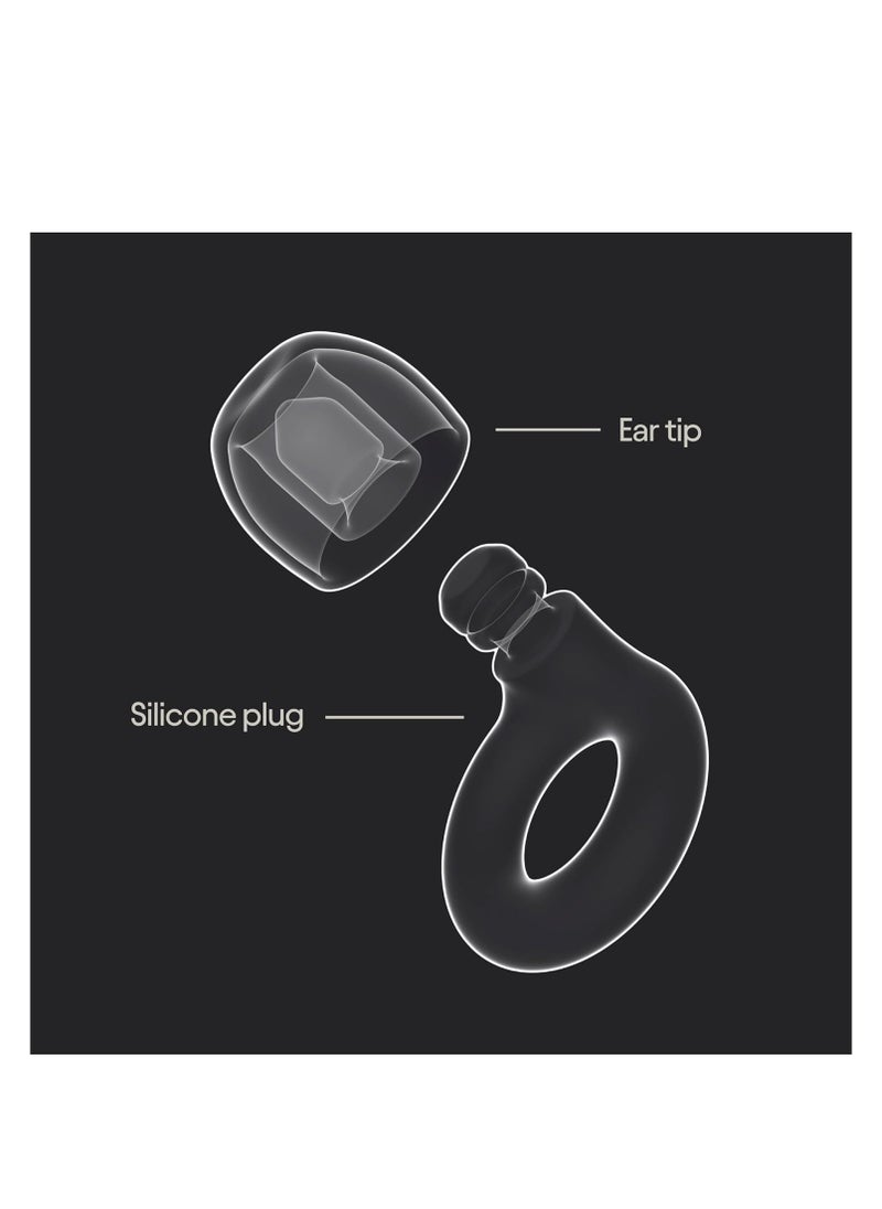 Loop - Loop Quiet 2 Ear Plugs – Ultra-Comfy Reusable Noise-Reducing Earplugs For Sleep, Deep Focus, Travel, Noise Sensitivity | Flexible Hearing Protection | Customizable Fit | 24dB (SNR) Noise Reduction - Image 1