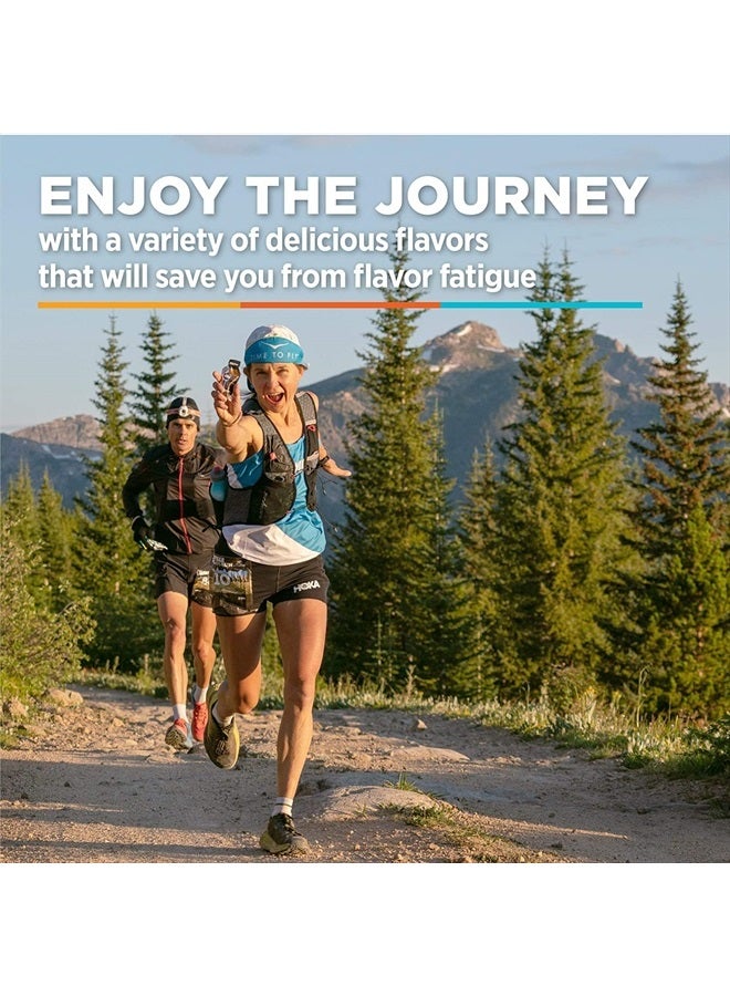 GU Energy Roctane Ultra Endurance Energy Gel, Vegan, Gluten-Free, Kosher, and Dairy-Free On-The-Go Sports Nutrition for Running, Biking, Hiking or Skiing, 24-Count, Lemonade - Image 4