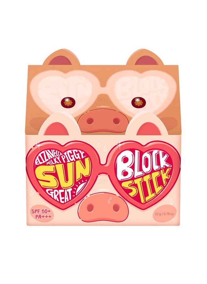 Elizavecca Elizavecca Milky Piggy Great Block Stick Spf 50+ PA+++ | Protection for Face | How to Use Stick for Face | Protection for Face |  - Image 2