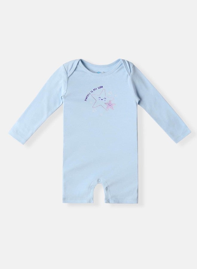 Nautinati Infants Soft Pure Cotton Printed Rompers With Snap Buttons| Packs | Age 0-2Years - Image 4