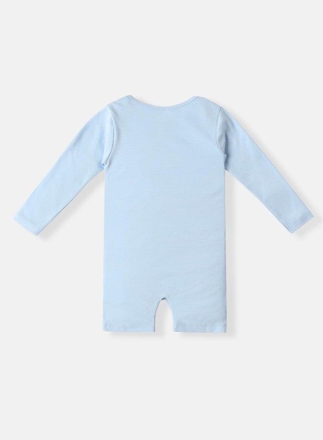 Nautinati Infants Soft Pure Cotton Printed Rompers With Snap Buttons| Packs | Age 0-2Years - Image 5