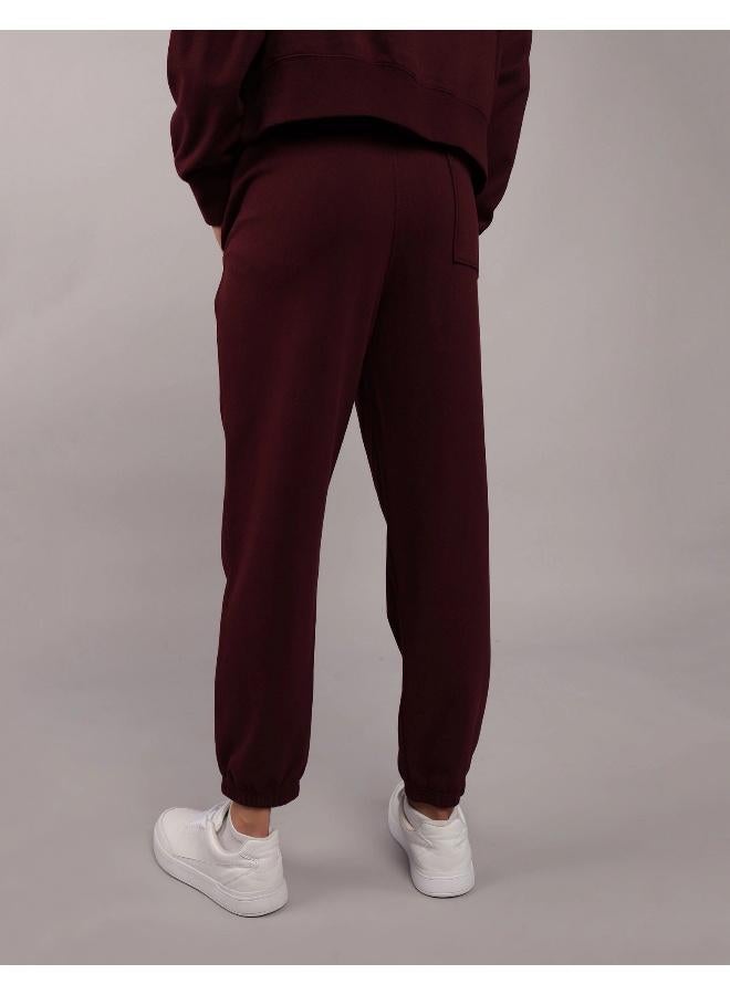American Eagle Essential Fleece Drawstring Jogger - Image 4
