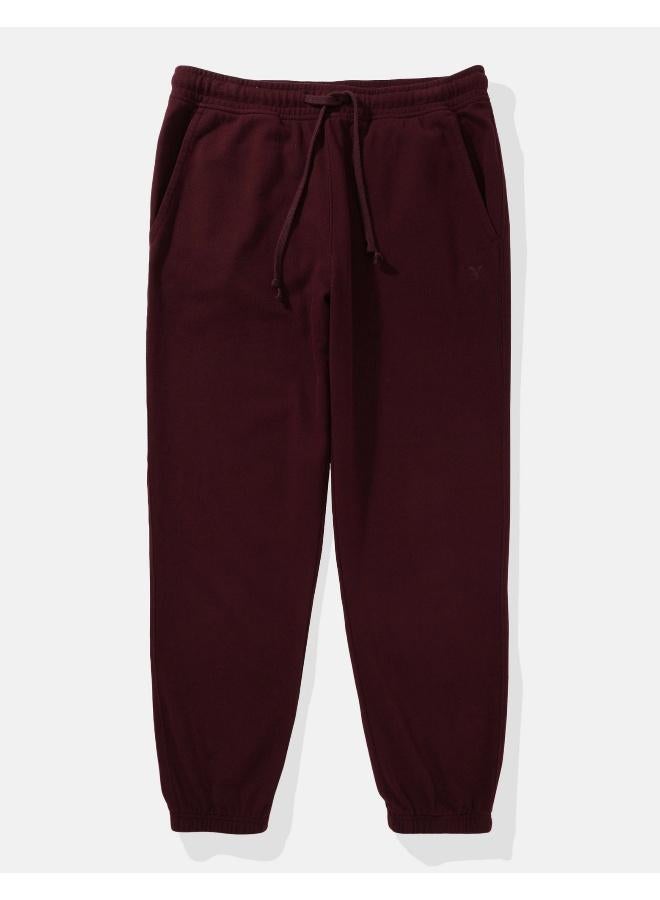 American Eagle Essential Fleece Drawstring Jogger - Image 3