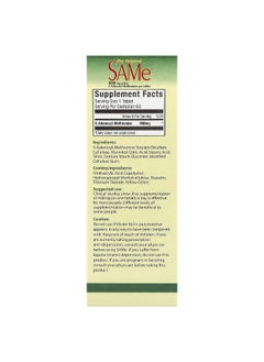Nutralife NutraLife, The Original SAMe™, S-Adenosyl-Methionine, 400 mg, 60 Enteric Coated Tablets  - Image 2
