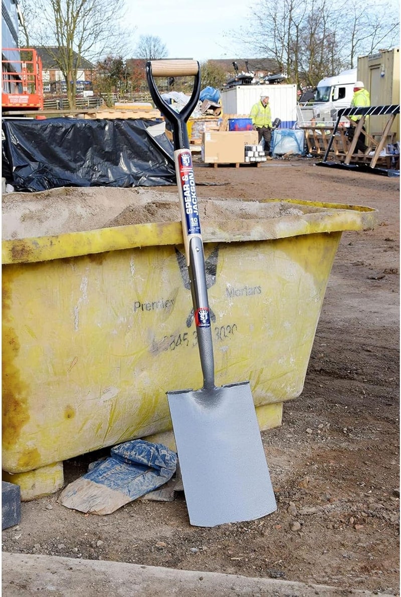 Spear  Jackson 1071AL Neverbend Professional Treaded Digging Spade, Gray - Image 4