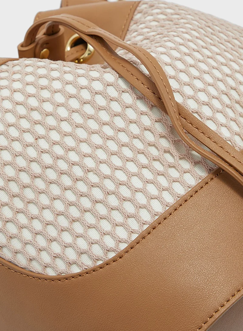Naturalizer Casual Mesh Hobo Bag