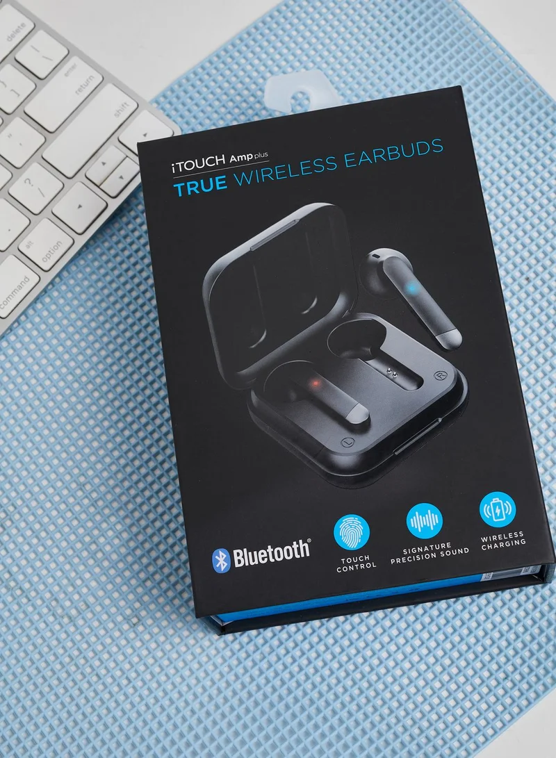 iTouch ITouch Amp Plus True Wireless Bluetooth in-Ear Earbuds-Black