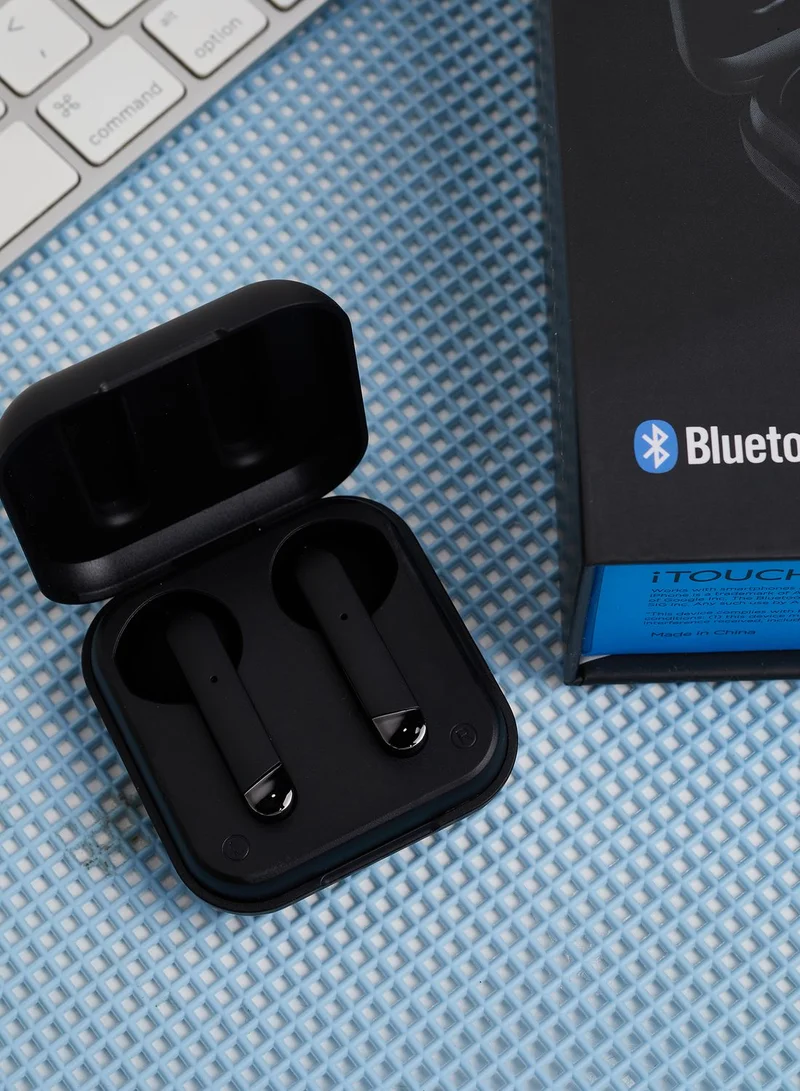 iTouch ITouch Amp Plus True Wireless Bluetooth in-Ear Earbuds-Black