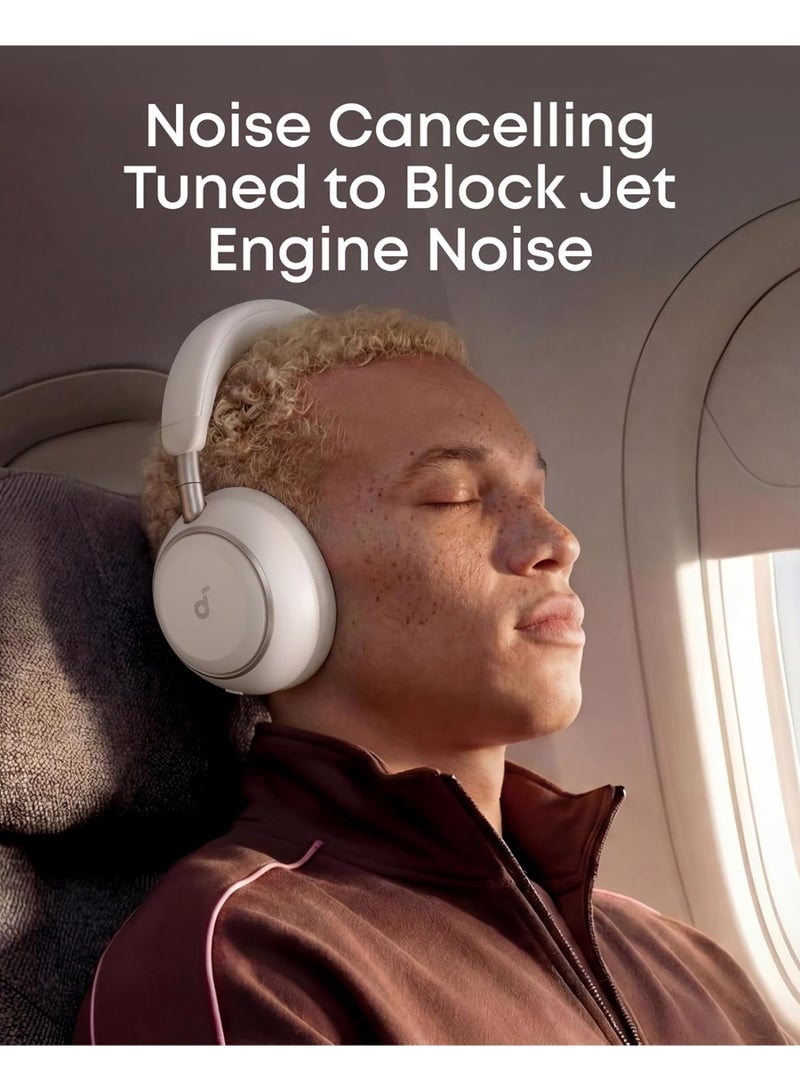 soundcore Space 2 by Anker, Active Noise Cancelling Headphones, Comfortable Fit, 50H Playtime, LDAC Hi-Res Wireless Audio, Dual Connection, Clear Calls, Bluetooth 6.1, Nap Mode, Wearing Detection - Image 2