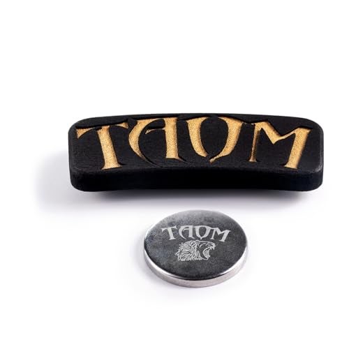Taom Magnetite Billiard Pool Cue Chalk Holder with Cup in Branded Box, Black - Image 2