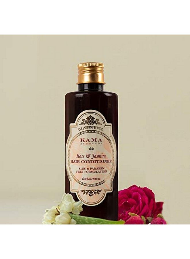 Kama Ayurveda Rose & Jasmine Hair Conditioner 200Ml - Image 3