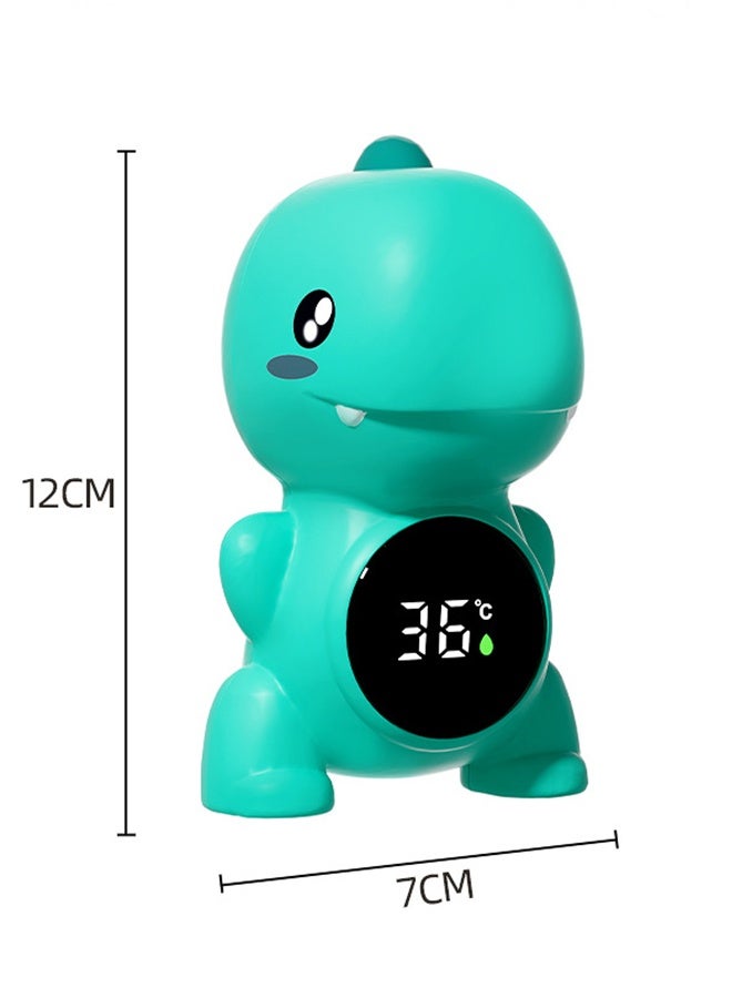 Digital Baby Bath Thermometer - Cute Dinosaur Floating Water Temperature Monitor for Infant Safe Bath Time - Image 2