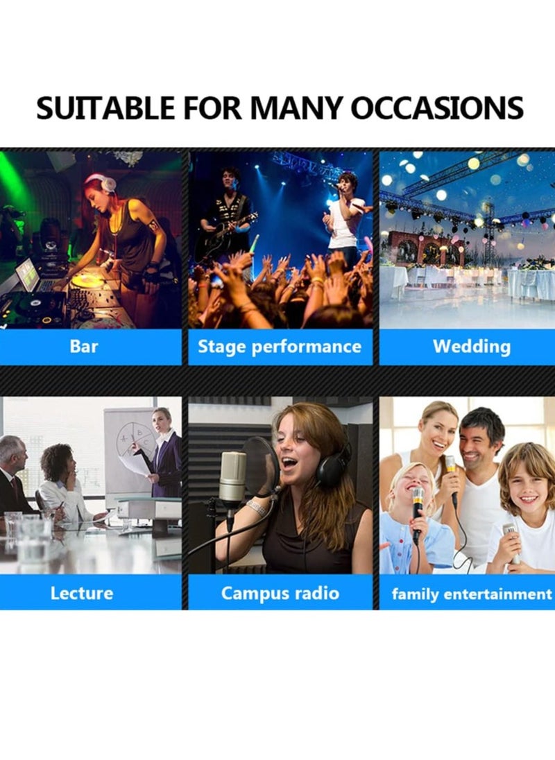 Protable Mini Mixer Audio Console with Sound Card USB Recording Singing Webcast Party Mixer