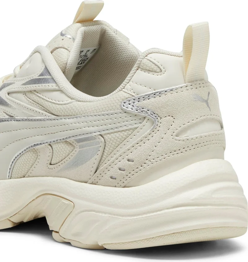 بوما Alpine Snow-Vapor Gray-Frosted Ivory Milenio Tech Suede Off White Casual Sneakers